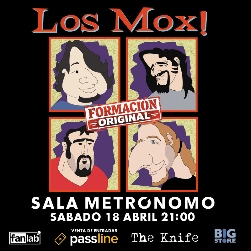 Los Mox! vuelven con formación original